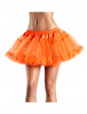 12 Orange 2-Layer Petticoat