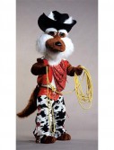 Coyote Cowboy Mascot Adult Costume