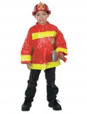 Red Firefighter Child Costume