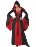 Red and Black Deluxe Hooded Robe