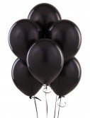 Black Latex Balloons (6 count)