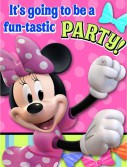 Disney Minnie Mouse Bow-tique Invitations (8 count)
