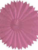 Pink 10 Paper Tissue Fan