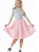 Adult Pink Poodle Skirt