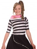 Child Striped Sock Hop Top