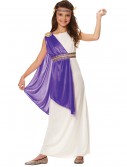 Girls Purple Roman Empress Costume
