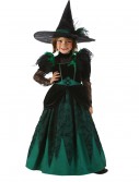 Girls Emerald Witch Costume