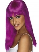 Glamourama Neon Purple Wig