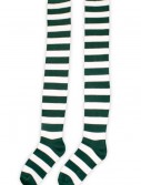 Green and White Munchkin Socks