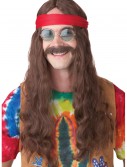 Hippie Man Wig and Mustache