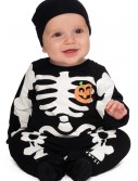 Infant Black Skeleton Costume