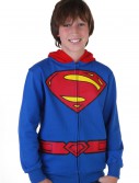 Kids Superman Logo Costume Hoodie