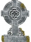 Mossy Celtic Cross Tombstone