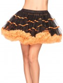 Orange and Black Tulle Petticoat