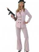 Pink Women's Gangster Costume