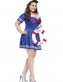 Plus Size Anchors Away Costume