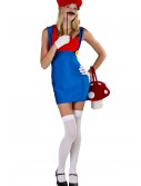 Plus Size Sexy Red Plumber Costume