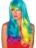 Prism Long Rainbow Wig