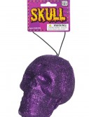 Purple Glitter Skull