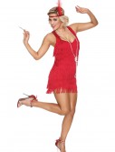 Red Lindy Lace Flapper Costume