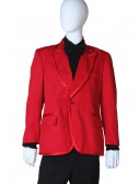 Red Tuxedo Coat