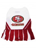 San Francisco 49ers Cheerleader Dog Costume