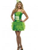 Teen Green M&M Party Dress