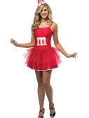 Teen Red M&M Party Dress