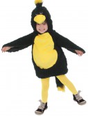 Toddler Black Grumpy Bird Costume