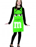 Tween M&M Green Tank Dress