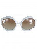 White 70s Sunglasses