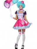 Womens Bubble Gum Clown Costume