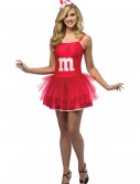 Women's M&M Red Party Dress