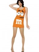 Womens Orange M&M Costume