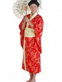 Womens Red Kimono