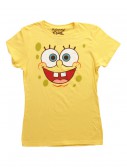 Women's SpongeBob Face Costume T-Shirt