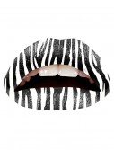 Zebra Lip Applique