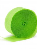 Apple Green (Lime Green) Crepe Streamer - 81'