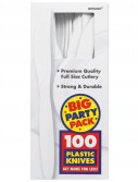 Frosty White Big Party Pack - Knives (100 count)