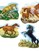 Horse Cutouts (4 count)