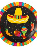 Fiesta Fun Dessert Plates (8 count)