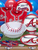 Atlanta Braves Baseball Deluxe Party Kit