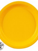 School Bus Yellow (Yellow) Dessert Plates (24 count)