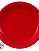 Classic Red (Red) Paper Dessert Plates (24 count)