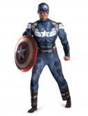 Captain America The Winter Soldier - Captain America Muscle Chest Costume