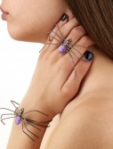 Spider Ring/Bracelet (Light Purple)