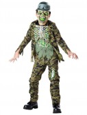 Nuclear Soldier Zombie Child Costume