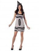 Crayola Silver Crayon Tank Dress Adult Costume