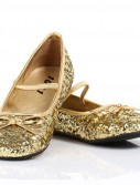 Sparkle Ballerina (Gold) Child Shoes