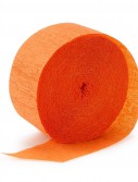 Bright Orange (Orange) Crepe Streamer - 81'